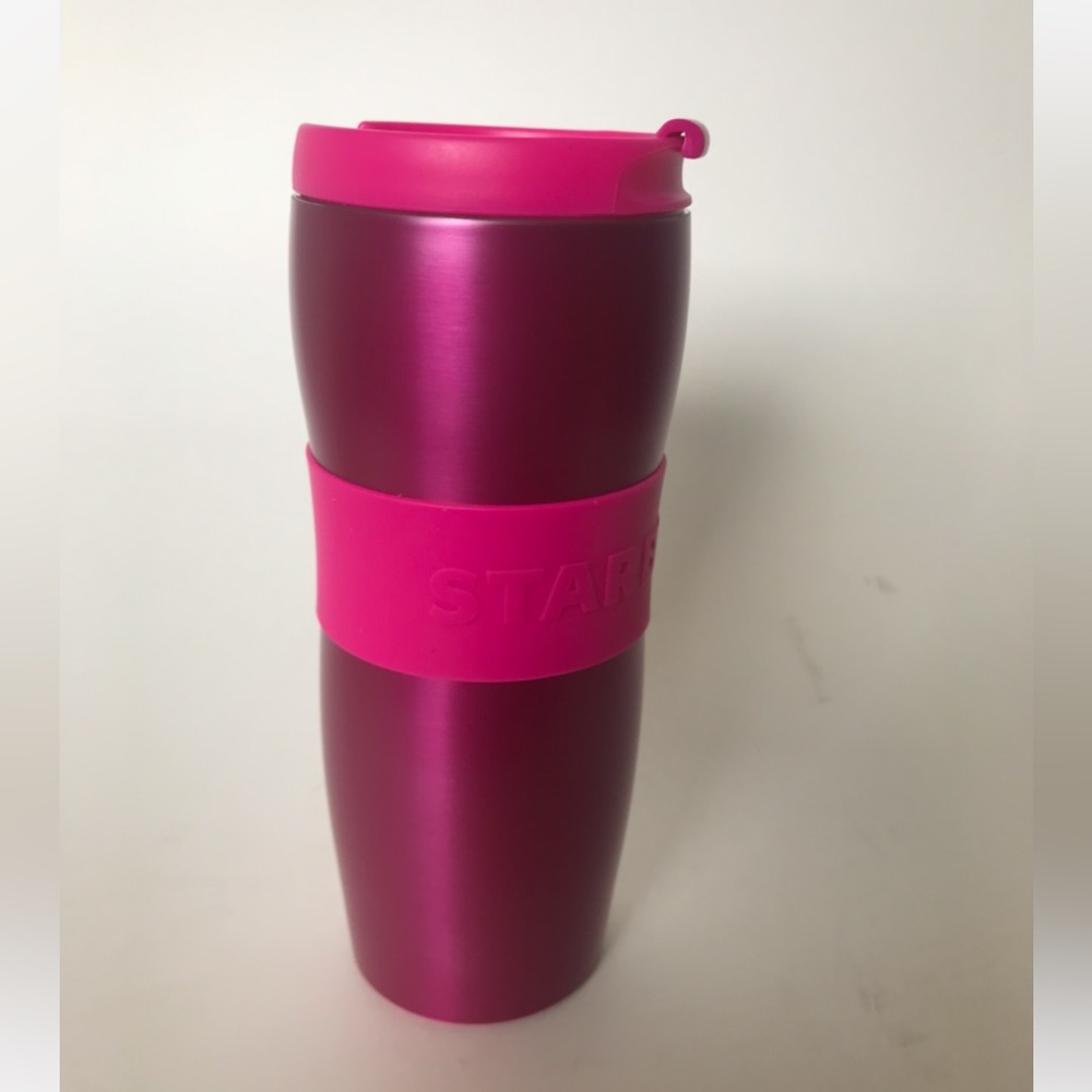 Starbucks Hot Pink Stainless Steel Travel Tumblr ❤️💕💋